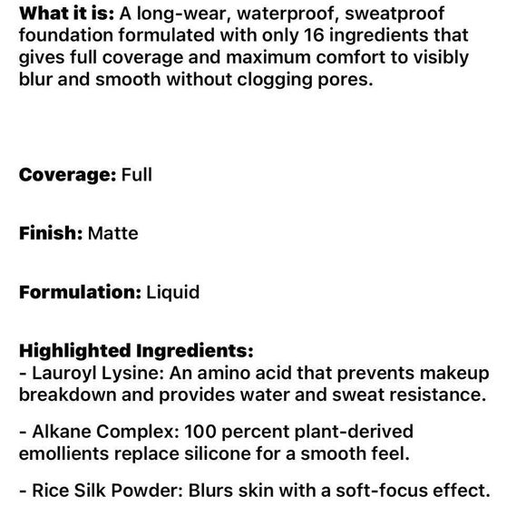 🌷One/Size 55N Med Dark Neutral Turn Up The Base Liquid Foundation New FullSz - Picture 11 of 12